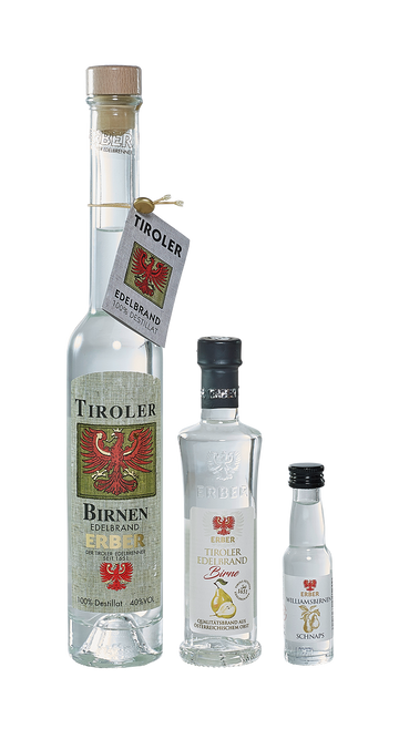 Tiroler Williamsbirnen Schnaps
