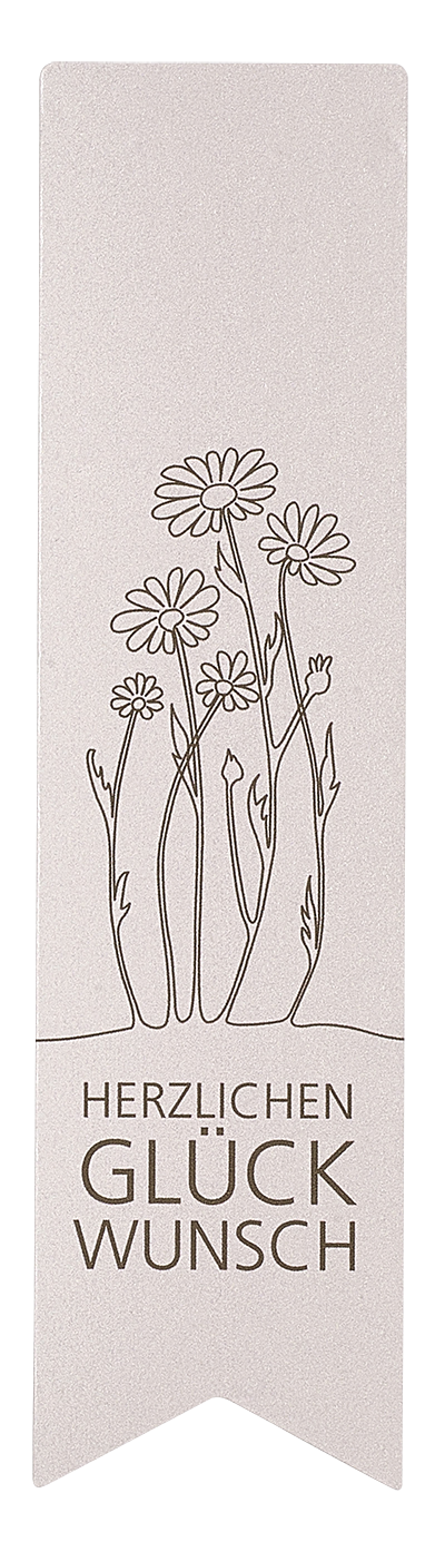 Aufkleber "Herzlichen Glückwunsch"