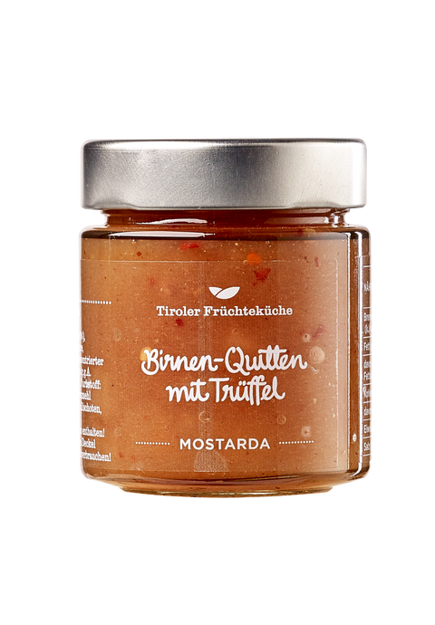 Birnen - Quitten mit Trüffel Mostarda (160g)
