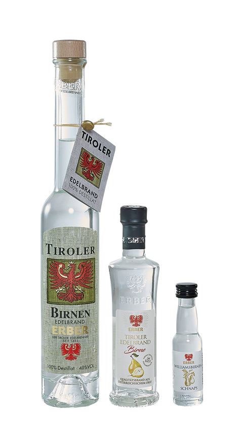 Tiroler Williamsbirnen Schnaps