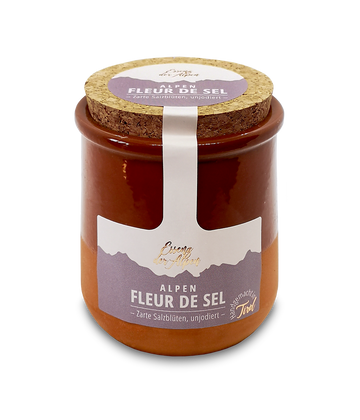 Alpensalz, Fleur de Sel aus österreichischer Alpensole (70g)