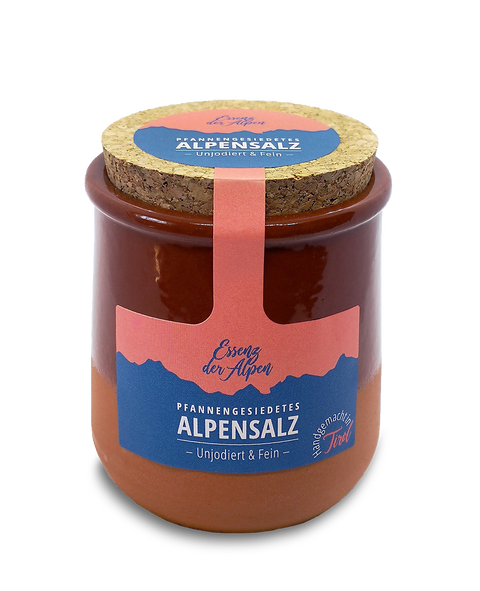 Alpensalz, pfannengesiedetes Alpensalz aus österreichischer Alpensole (90g)