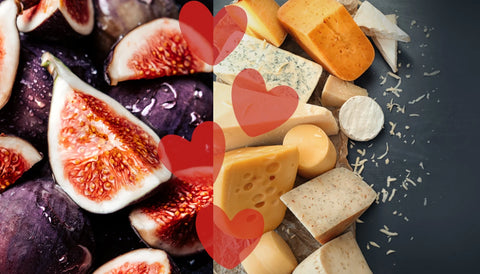 Geschenkset "Käse küsst Feige"