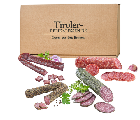 Geschenkset "Geschmackspaket - Salami und Wurzn"