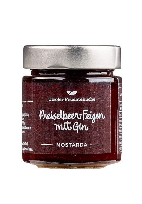 Preiselbeer - Feigen mit Gin Mostarda